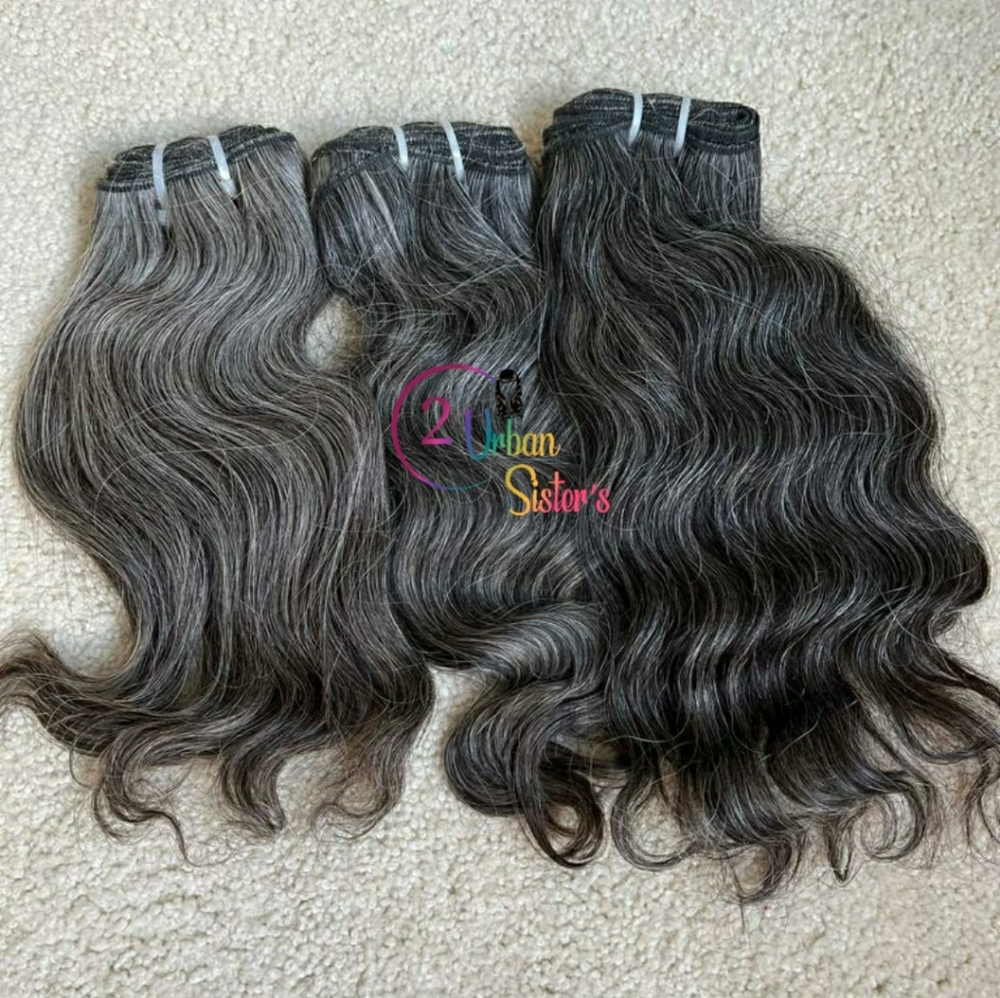 NATURAL WAVY- 100% Authentic Raw Indian Hair